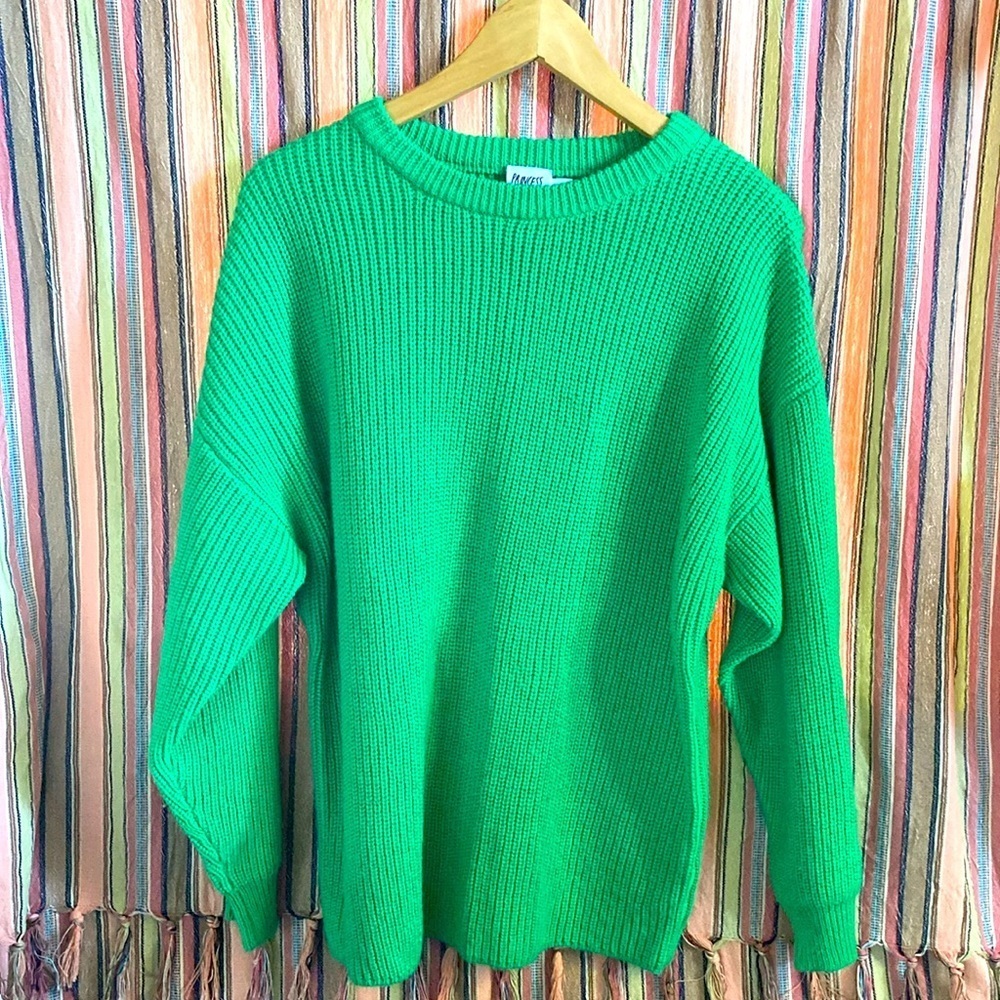 Princess Polly green XS-S sweater
